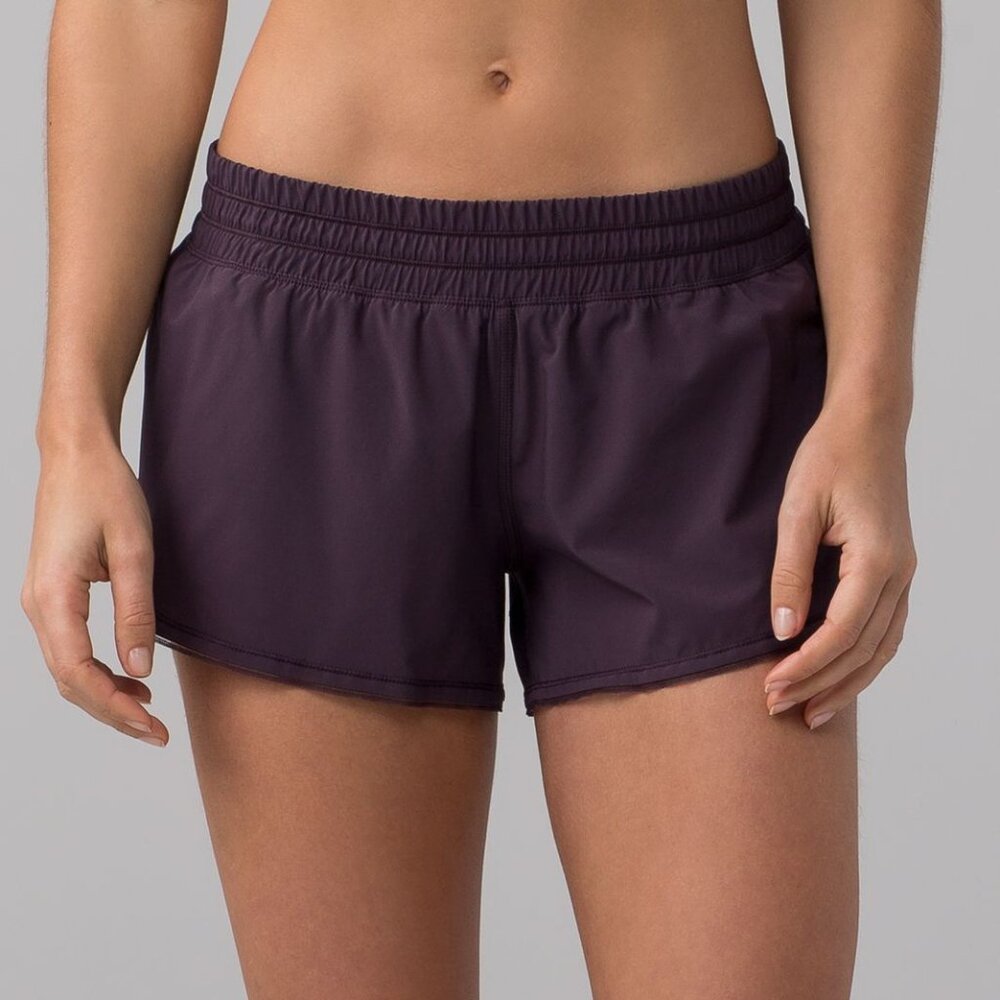 Lululemon Seek The Heat Short II – Black Currant, 2.5” Inseam